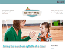 Tablet Screenshot of northfloridatherapy.com